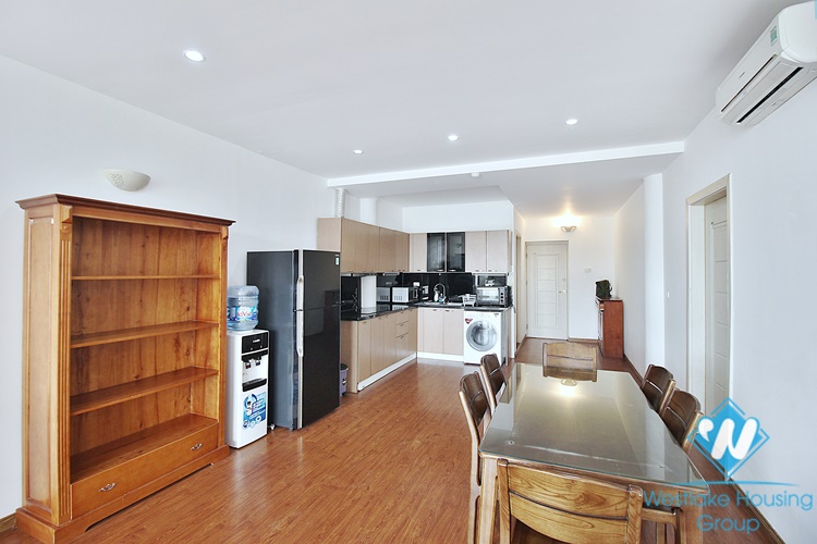 Bright 3 beds apartment for rent in Westlake area, Hanoi